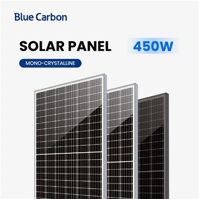 Постачальник сонячних модулів Blue Carbon Монокристалічна сонячна панель потужністю 450 Вт